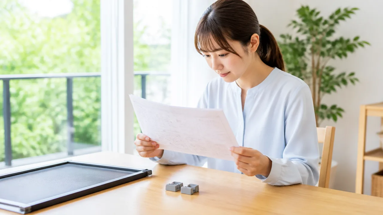 網戸の外れ止めの付け方は？調整手順と確認ポイントを解説