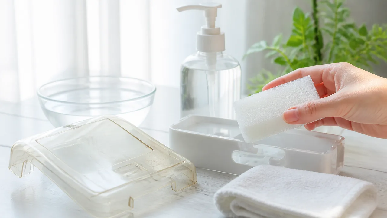 プラスチックの黄ばみの落とし方は？原因別の掃除方法と注意点