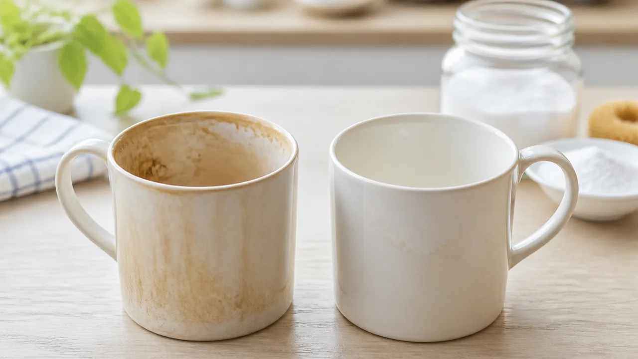 マグカップの茶渋の落とし方は？身近なもので簡単お手入れ