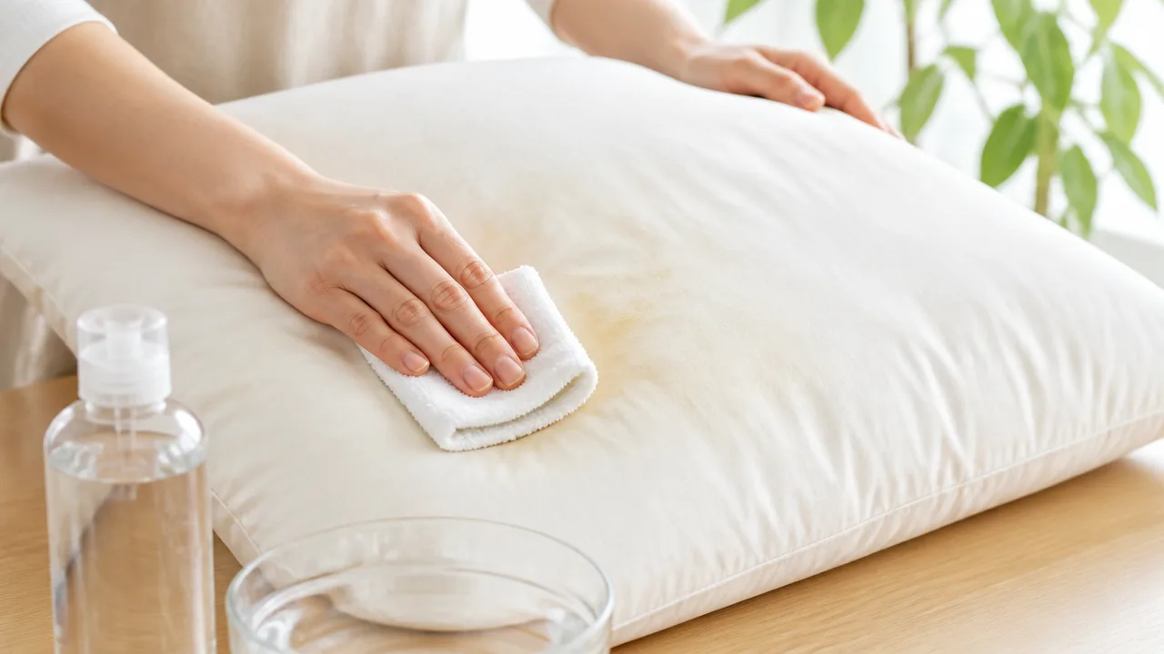 枕の黄ばみの落とし方は？自宅でできる洗濯方法と予防のコツ