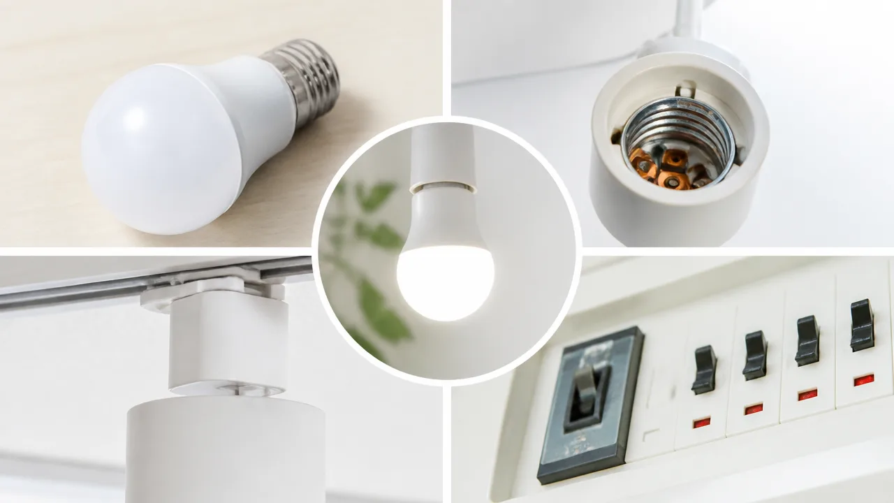 LED電球が点滅する原因は?症状別の対処法と交換の目安