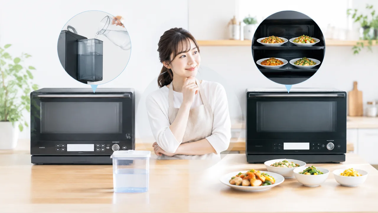 MRO-S8EとMRO-S8Dの違いは？機能や使い勝手を比較