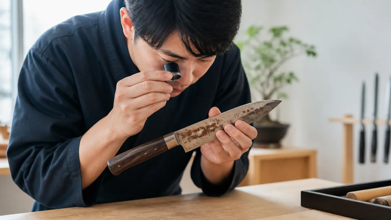 錆びた包丁の錆の落とし方は？家庭でできる手順と注意点を解説
