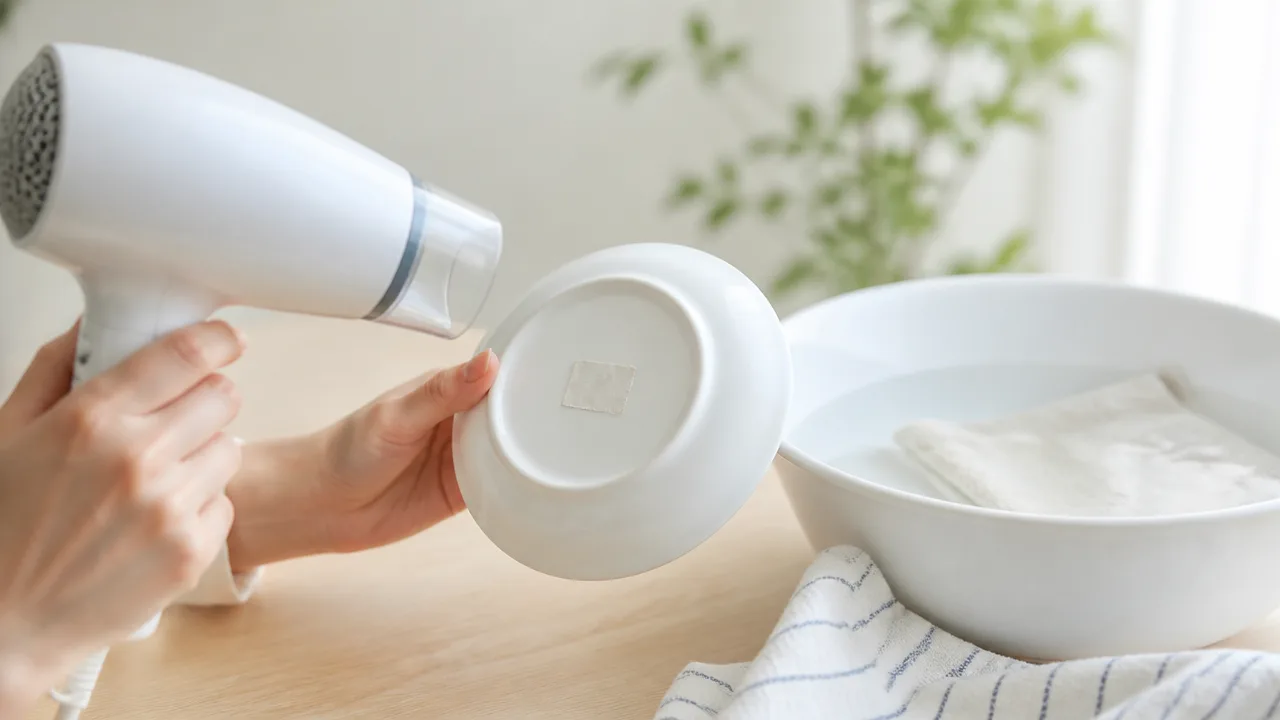 食器のシールが剥がれないときの取り方と注意点をやさしく解説