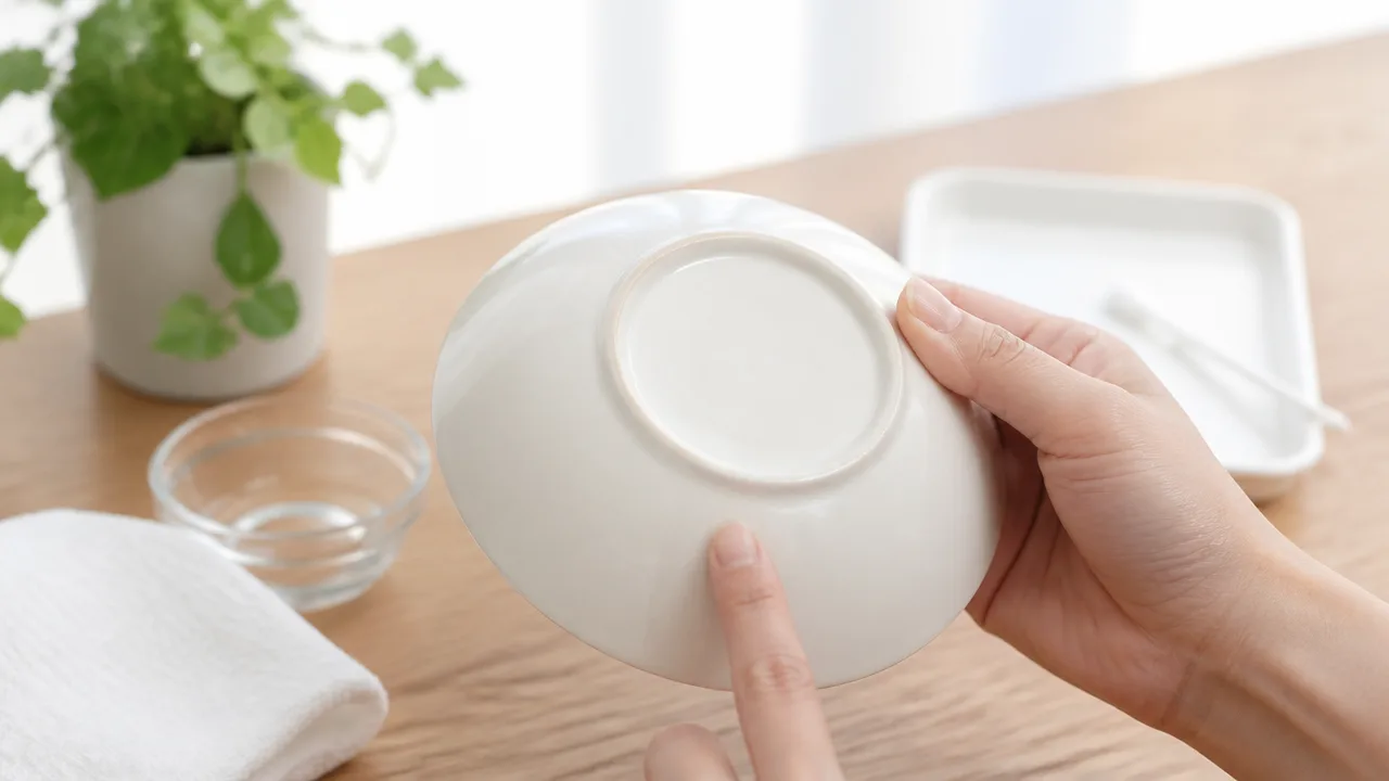 食器のシールが剥がれないときの取り方と注意点をやさしく解説