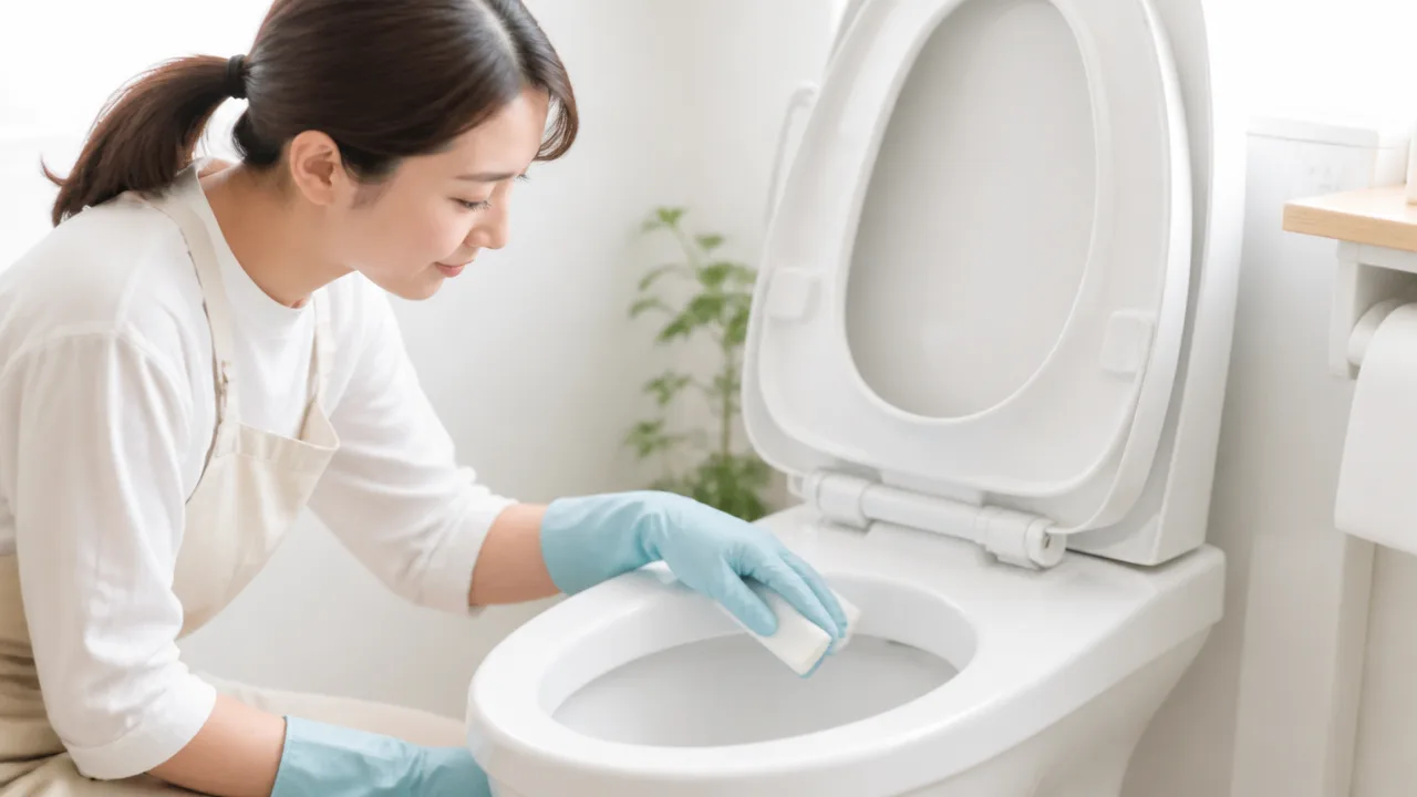 トイレの黄ばみが取れない原因は？汚れ別の落とし方と予防法