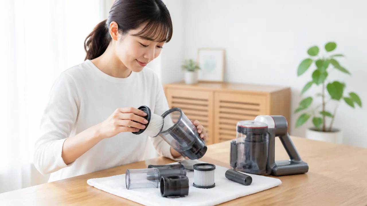 掃除機の吸引力が弱くなった原因は?自分でできる対処法を解説