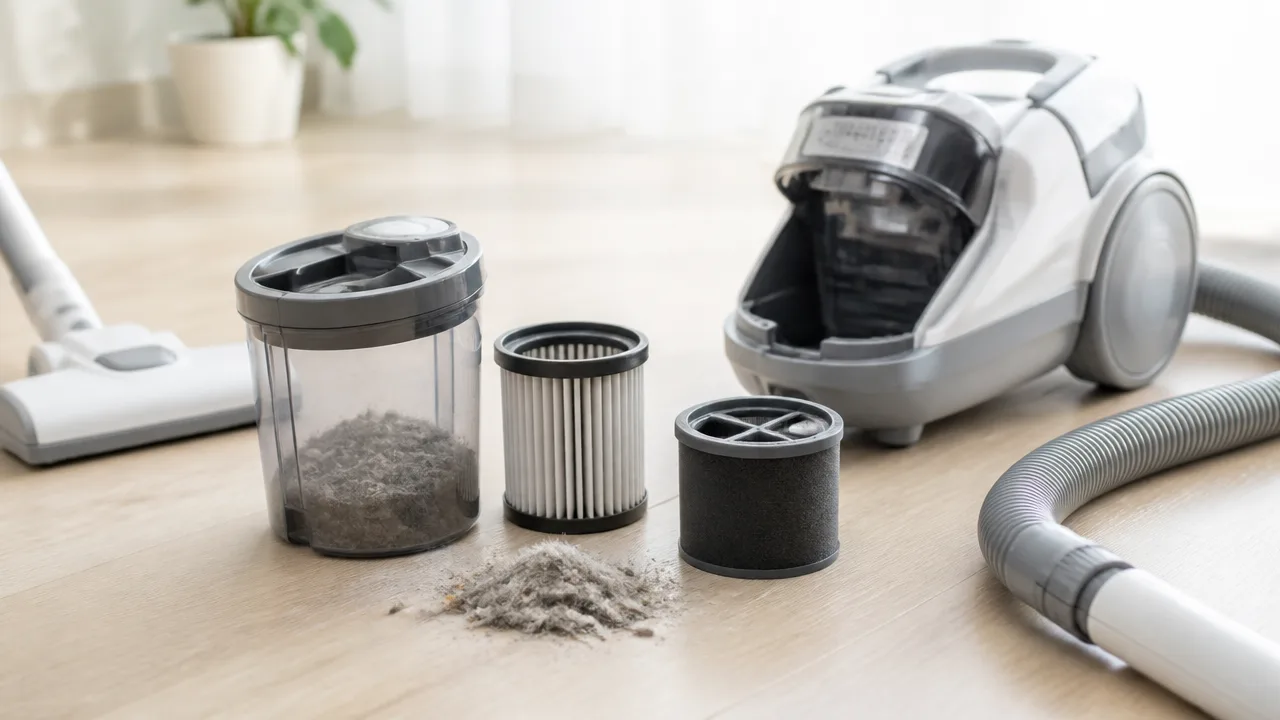 掃除機の吸引力が弱くなった原因は?自分でできる対処法を解説