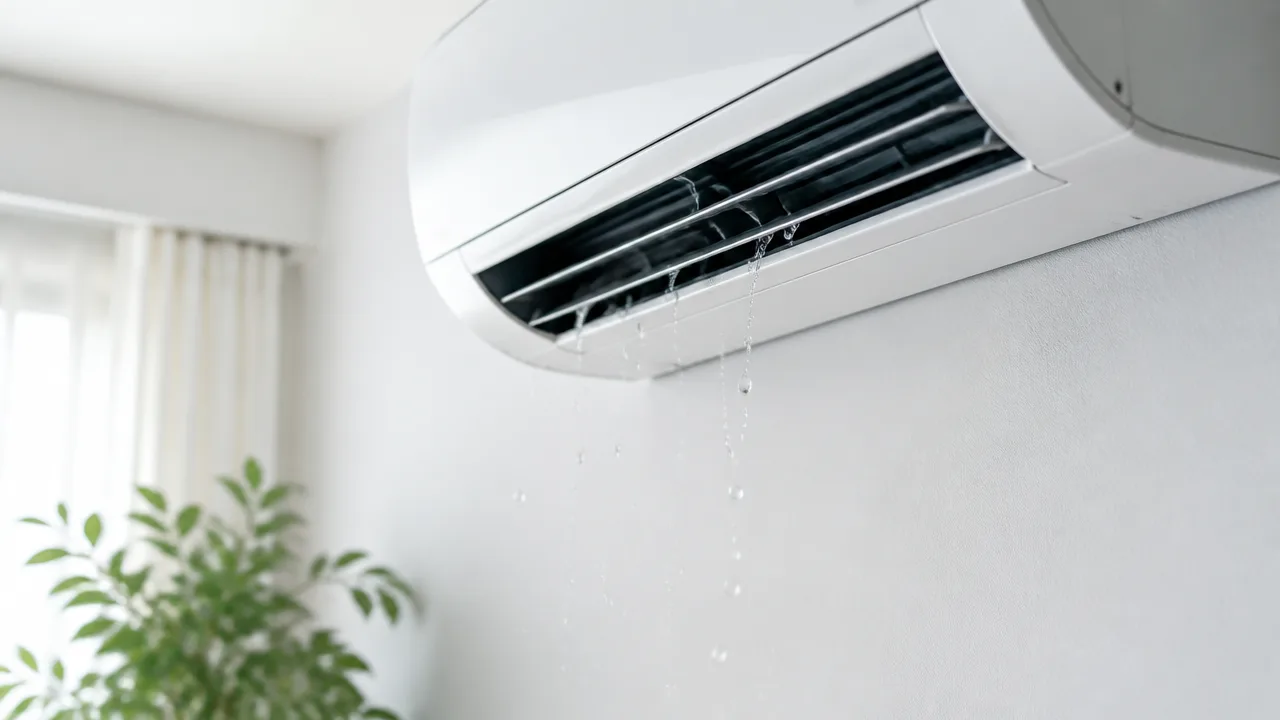 エアコンから水が飛んでくる原因は？対処法と予防策を解説