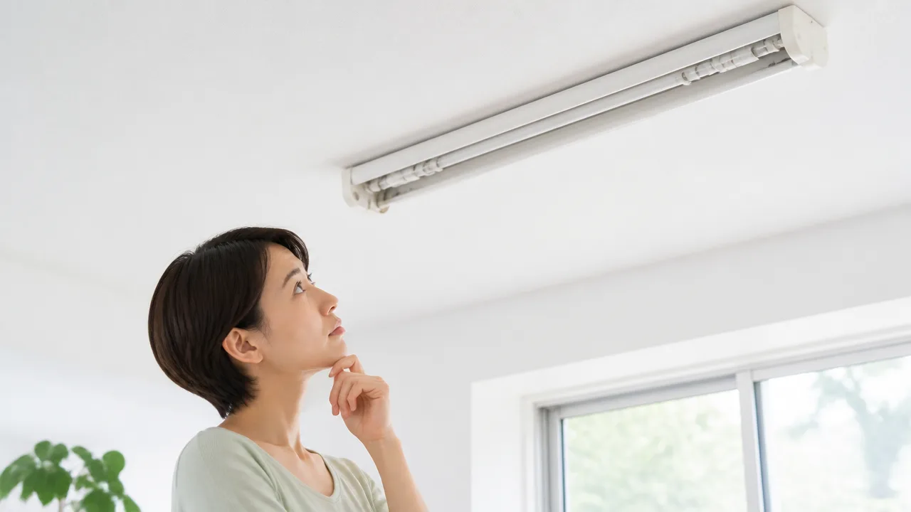 蛍光灯を交換してもつかない原因は？確認手順と対処法を解説