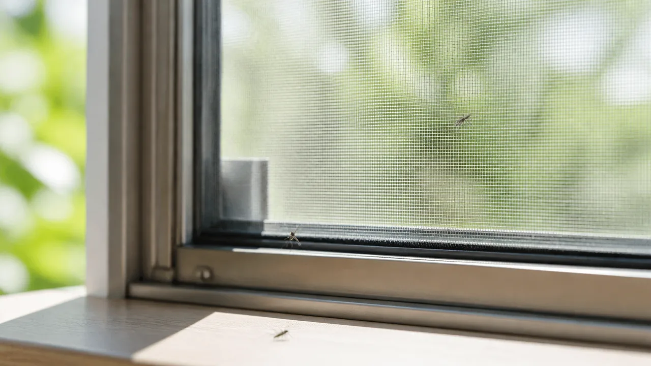 網戸の隙間から虫が入ってくる原因は?すぐできる対策を紹介